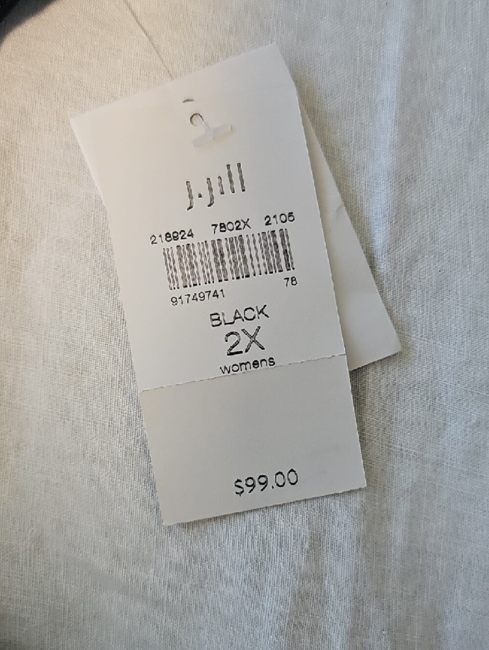 J. Jill Women's Black Cardigan Style Top Size 2X - Picture 8 of 8